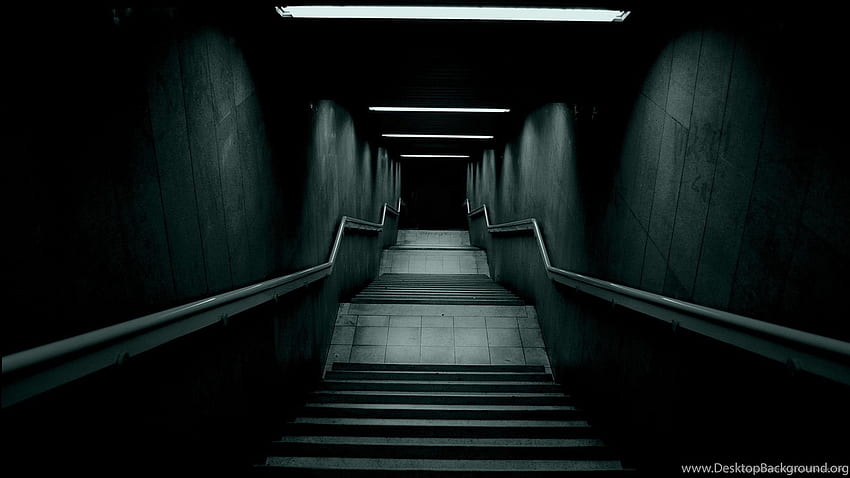 Dark Underground Walkway Background HD wallpaper