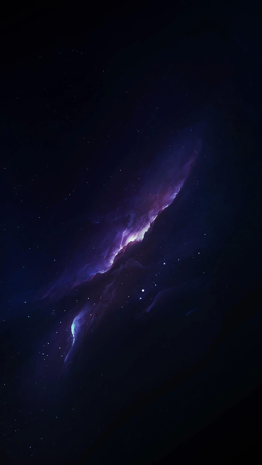 Espacio Amoled, Cosmos Oscuro fondo de pantalla del teléfono