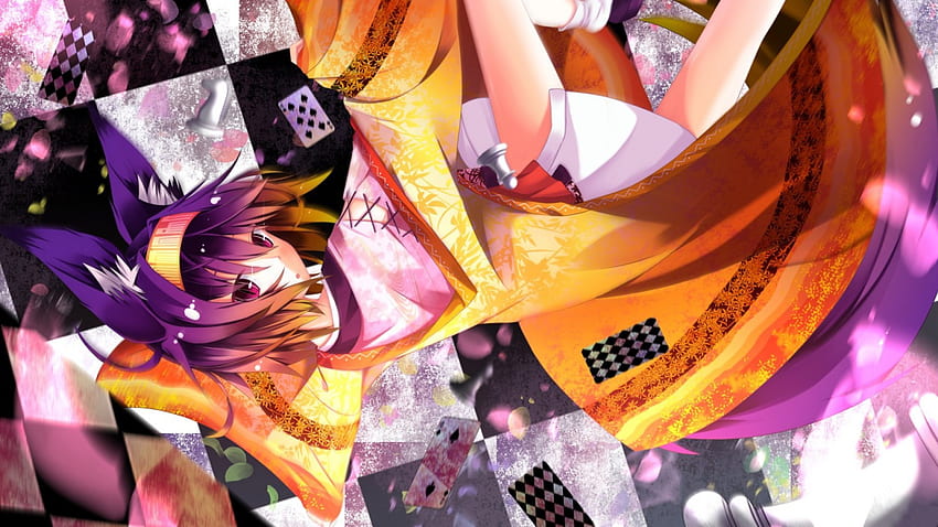 ☆ IZUNA ☆, Spiele, süß, Farben, schön, Anime Girl, Warbeast, Anime, No Game No Life, izuna HD-Hintergrundbild