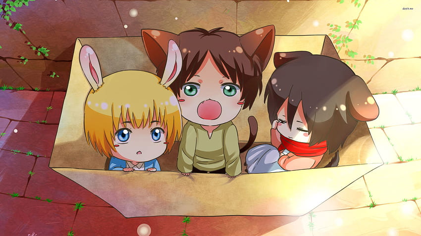 Mikasa Cute .Mikasa Ackerman Manga Color By Cemi Chan On, Kawaii Chibi Anime HD wallpaper