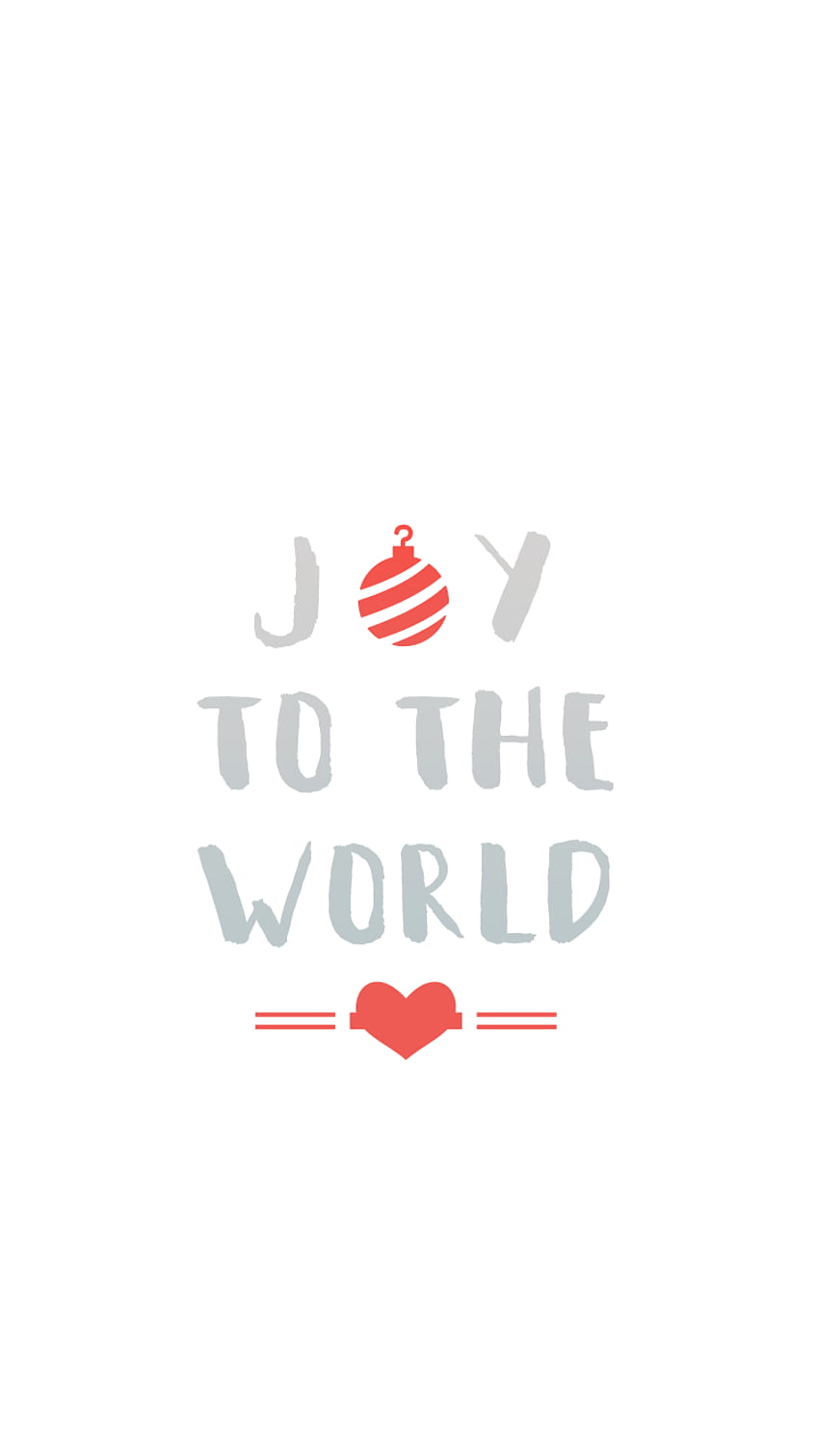 Joy To The World (grey & red). holiday iPhone lock screen, Starbucks Lock Screen HD phone wallpaper