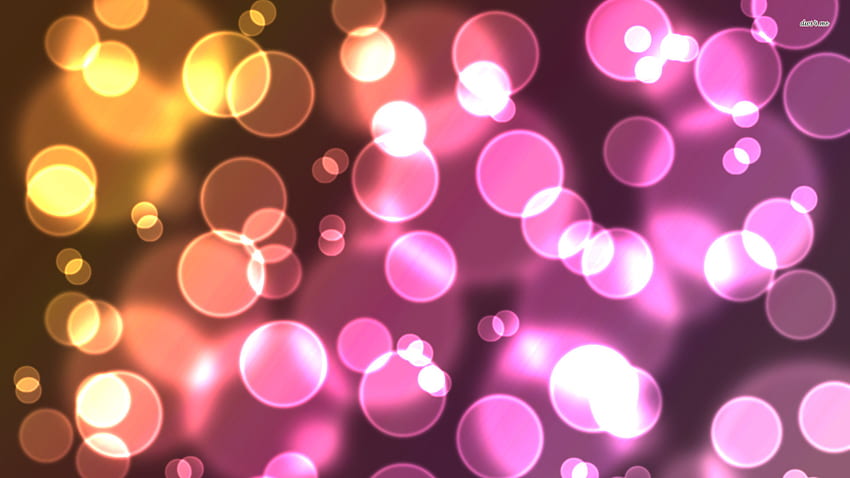 Pink And Yellow Bubbles On Black X Cloud Zephyr Demo Site, Yellow Bubble HD wallpaper