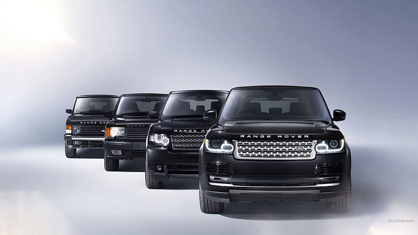 Black Range Rover car, Range Rover, car, Black Range Rover Sport HD wallpaper