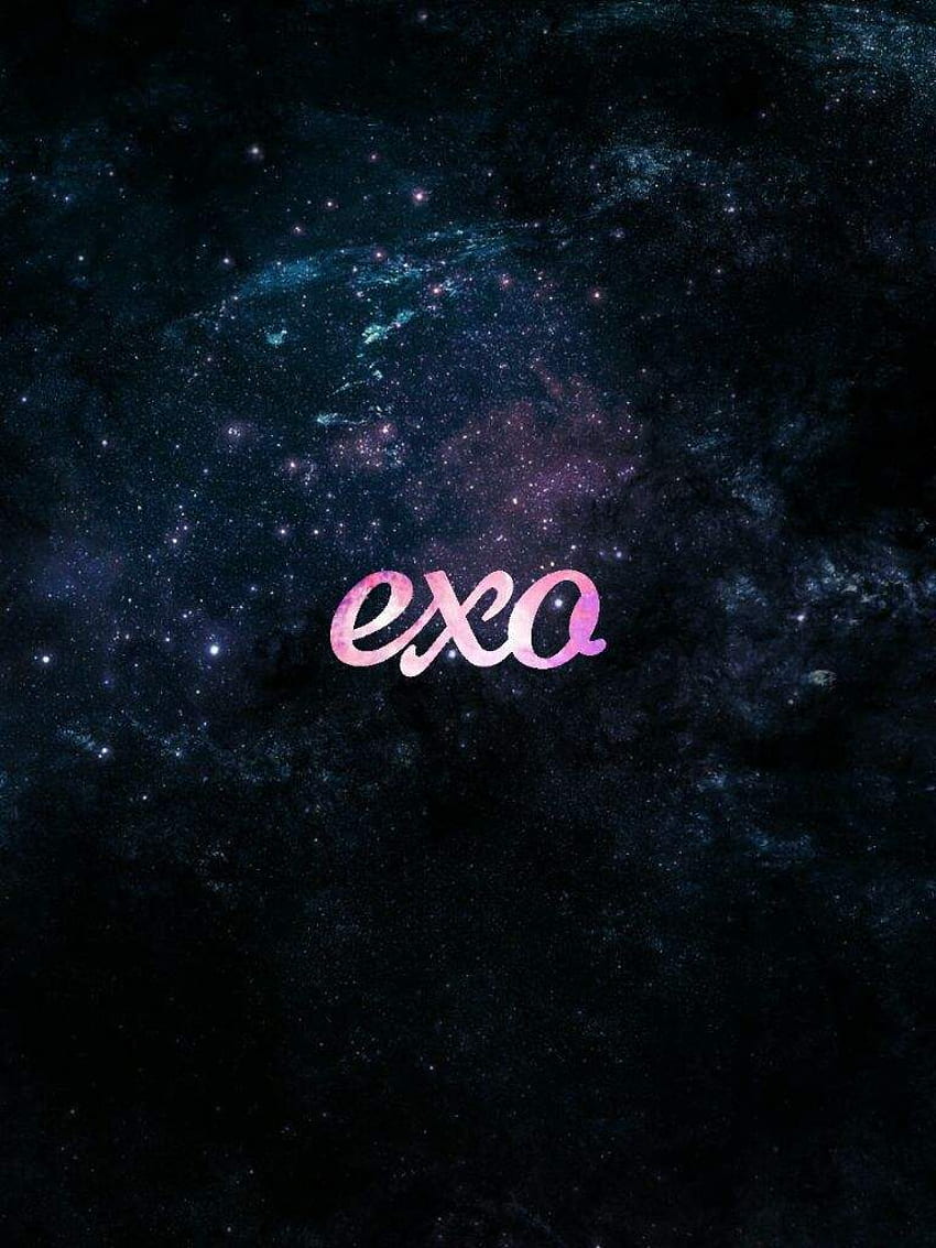 Exo Logo Galaxy - & Background, Guardians of the Galaxy Logo HD phone wallpaper