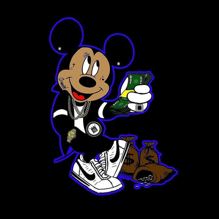 Snoop Dogg. Twitter. Art de Mickey mouse, Mickey mouse, chien Snoop, dessin animé Snoop Dogg Fond d'écran de téléphone HD
