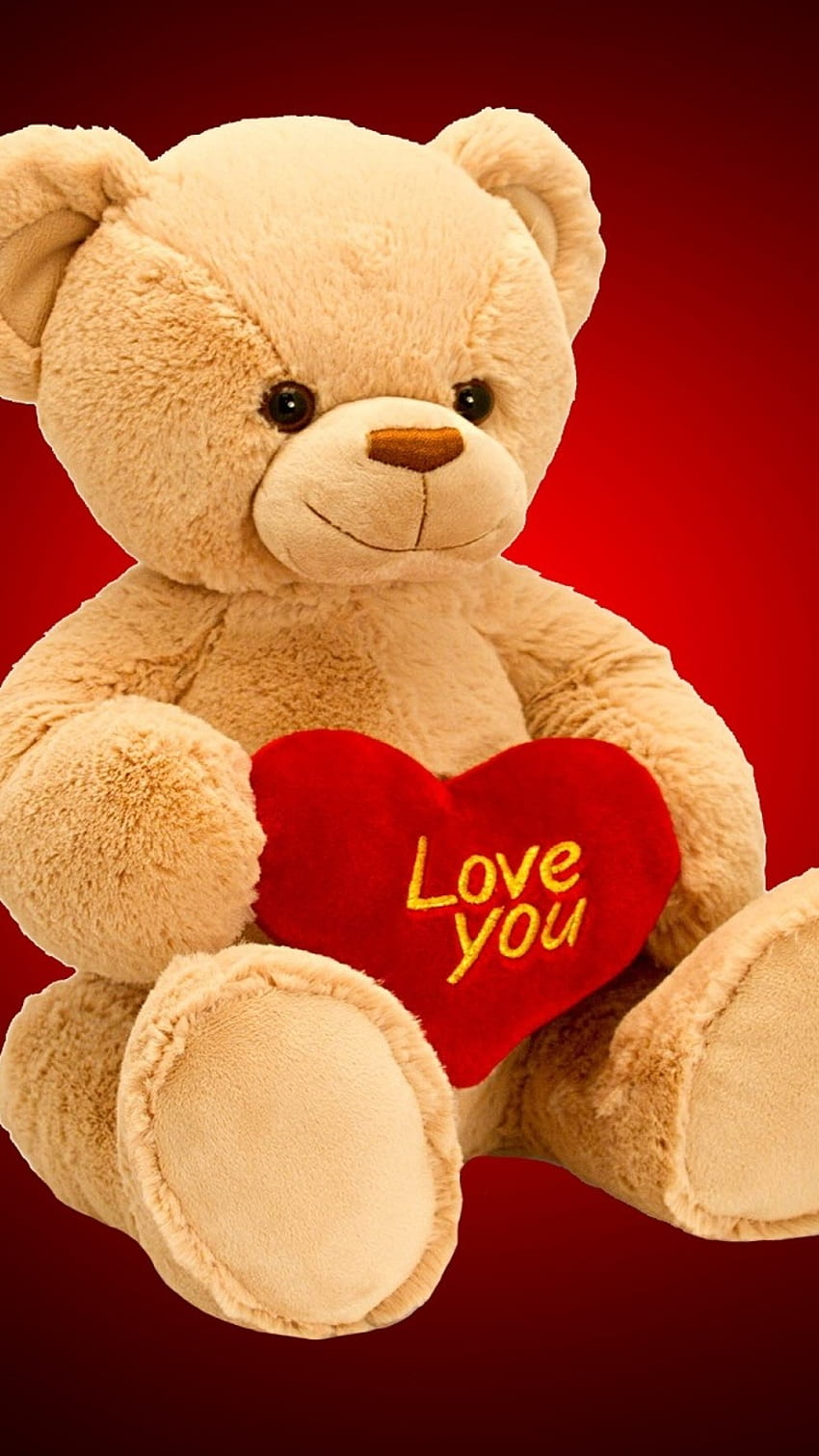 Teddy Bear Love, Love You, heart HD phone wallpaper | Pxfuel