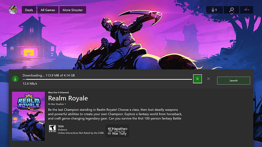 ¡realm Royale Ya Está Disponible Para Todos Los Alpha Insiders Reino