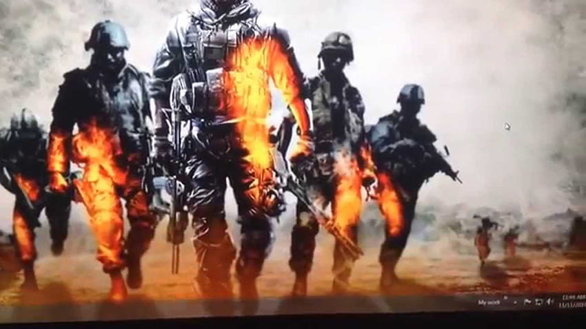Battlefield 4 (Theme Epic Rock [ReMiX]) animated on LG TV 32 - YouTube HD wallpaper