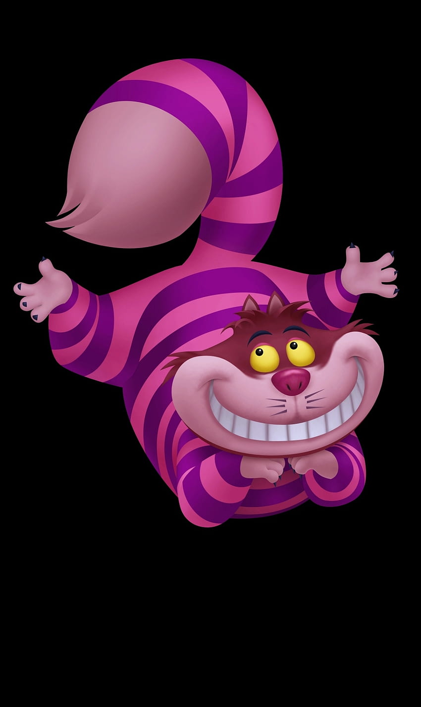 Cheshire cat, wonderland, alice HD phone wallpaper