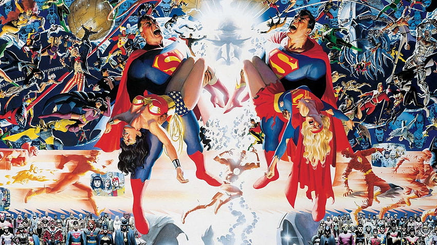 Alex Ross Justice League, Monitor Ganda Justice League Wallpaper HD