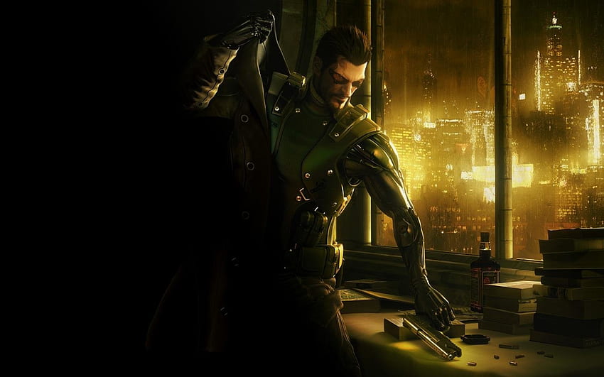 Deus Ex: İnsan Devrimi geçmişi HD duvar kağıdı