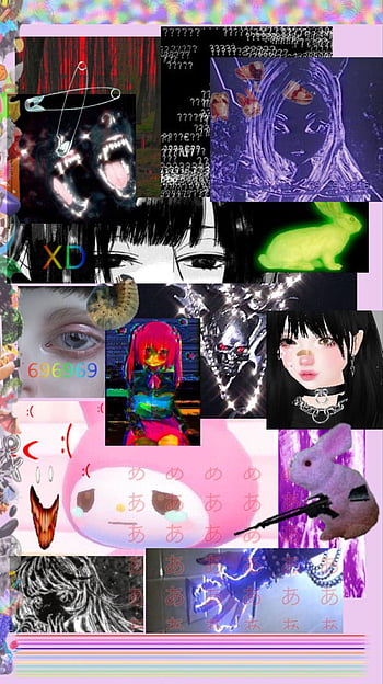Download free Weirdcore Anime With Hidden Face Wallpaper - MrWallpaper.com
