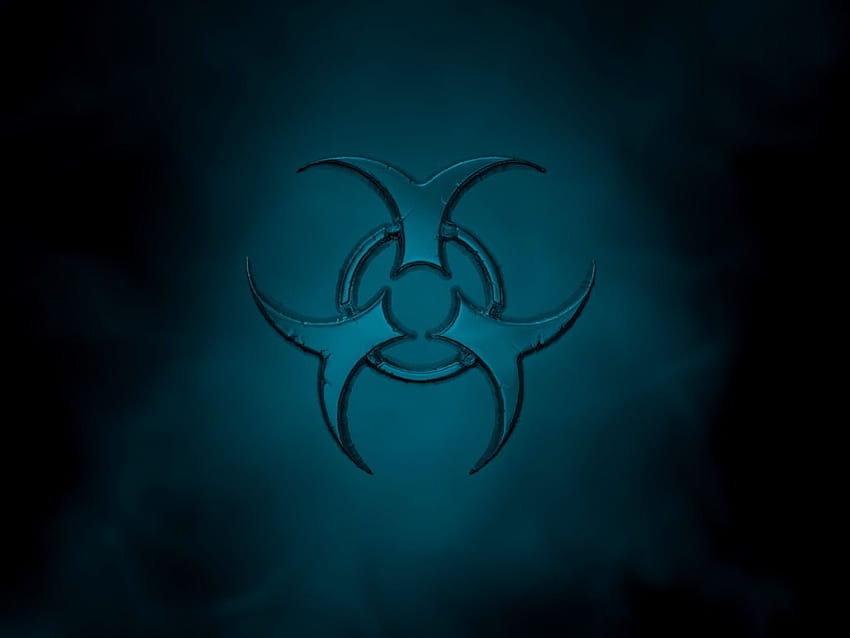 biohazard symbol iphone wallpaper