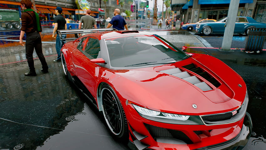 GTA V - Mod de gráficos realistas, GTA 5 Online Cars papel de parede HD