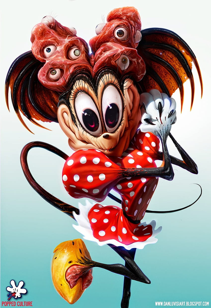 Horror-Disney-Figuren - & Hintergrund, gruseliges Disney HD-Handy-Hintergrundbild