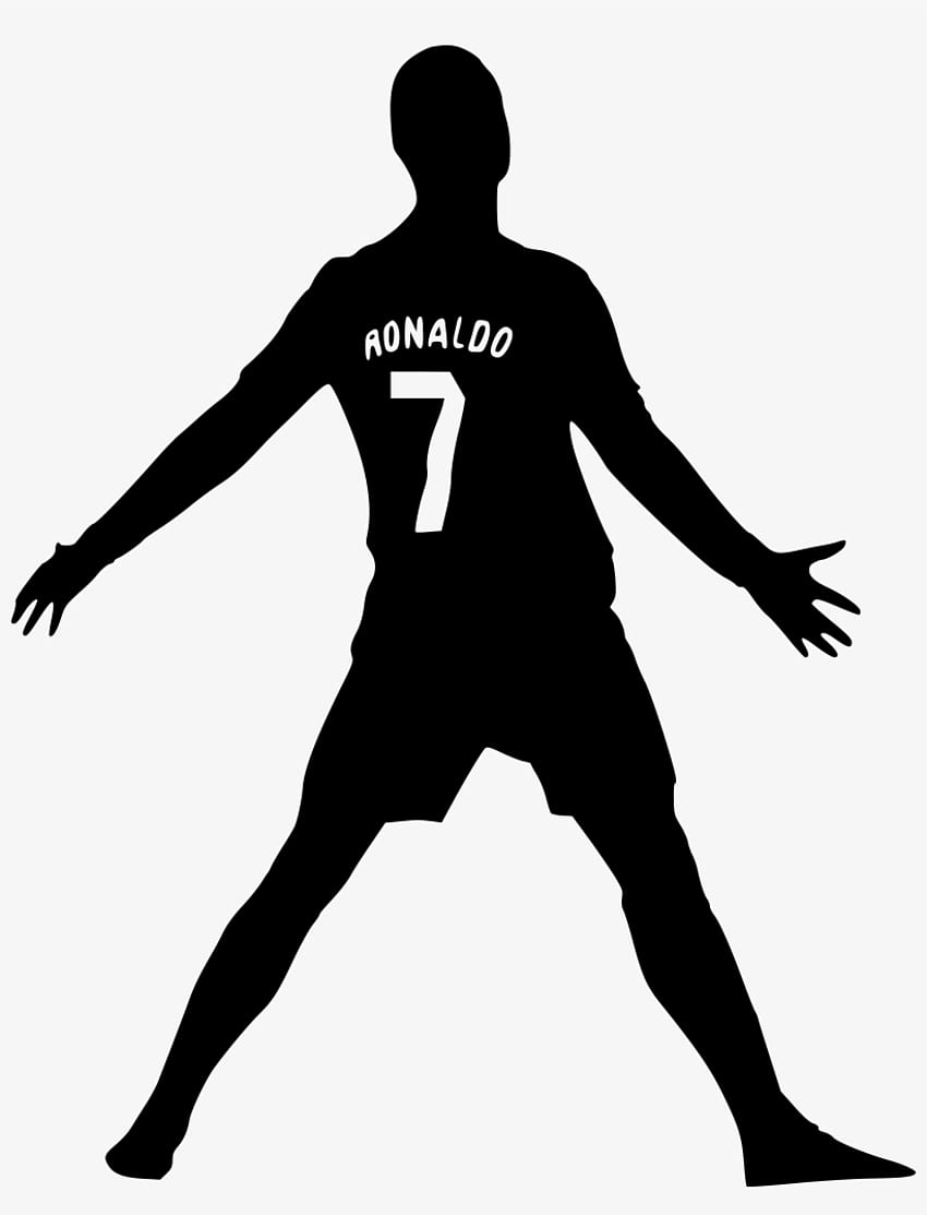 Cr7 Logo Png Şeffaf - Cristiano Ronaldo Siluet - PNG HD telefon duvar kağıdı