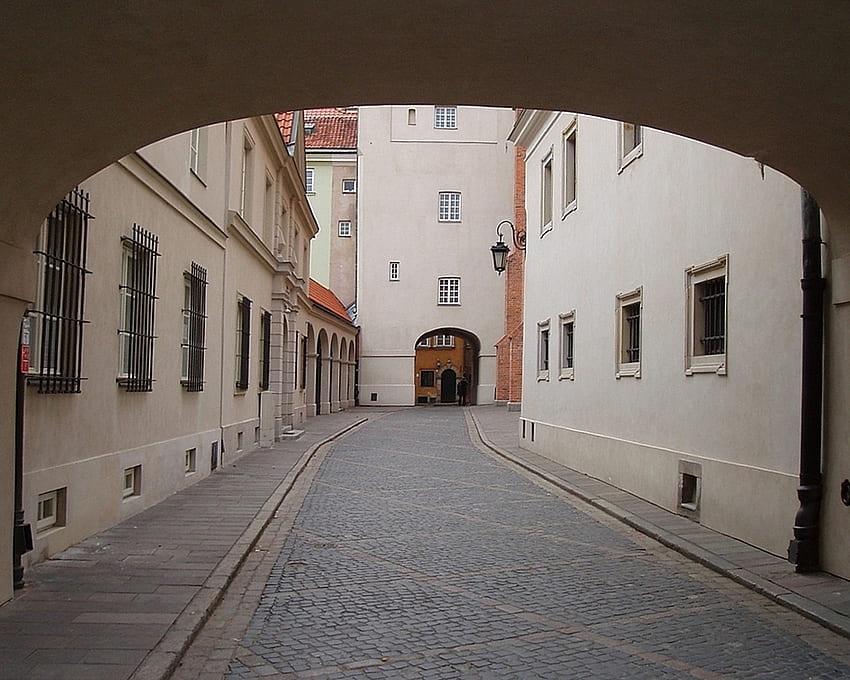Kozia St., Varsovia, urbano, histórico, Polonia, Varsovia, magia fondo de pantalla