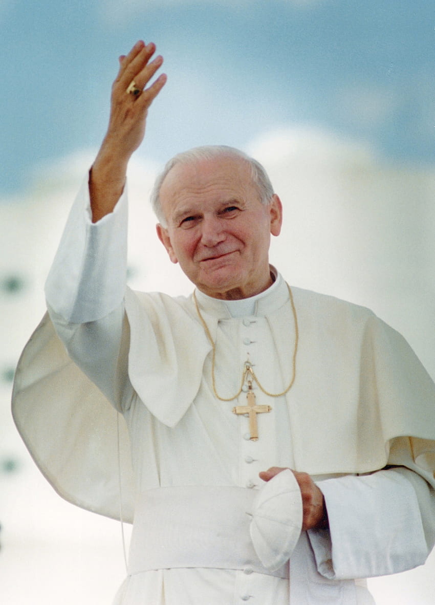 Das 100. Geburtstagsgeschenk von Papst Johannes Paul II. an uns und unser Geschenk an ihn - Catholic Standard - Multimedia Catholic News, Pope John Paul 2 HD-Handy-Hintergrundbild