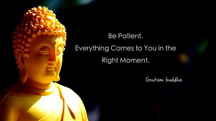 Gautama Buddha Quotes With, Lord Buddha HD wallpaper