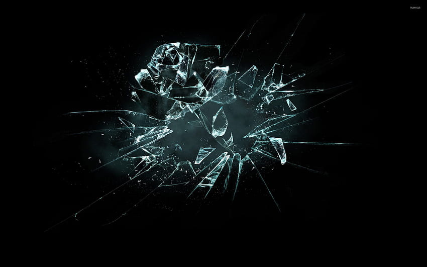 Broken glass - Artistic, Cool Broken Glass HD wallpaper