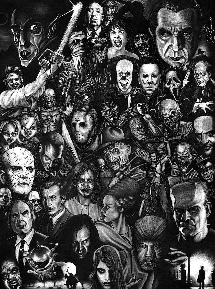 Download Skulls Horror Phone Wallpaper  Wallpaperscom
