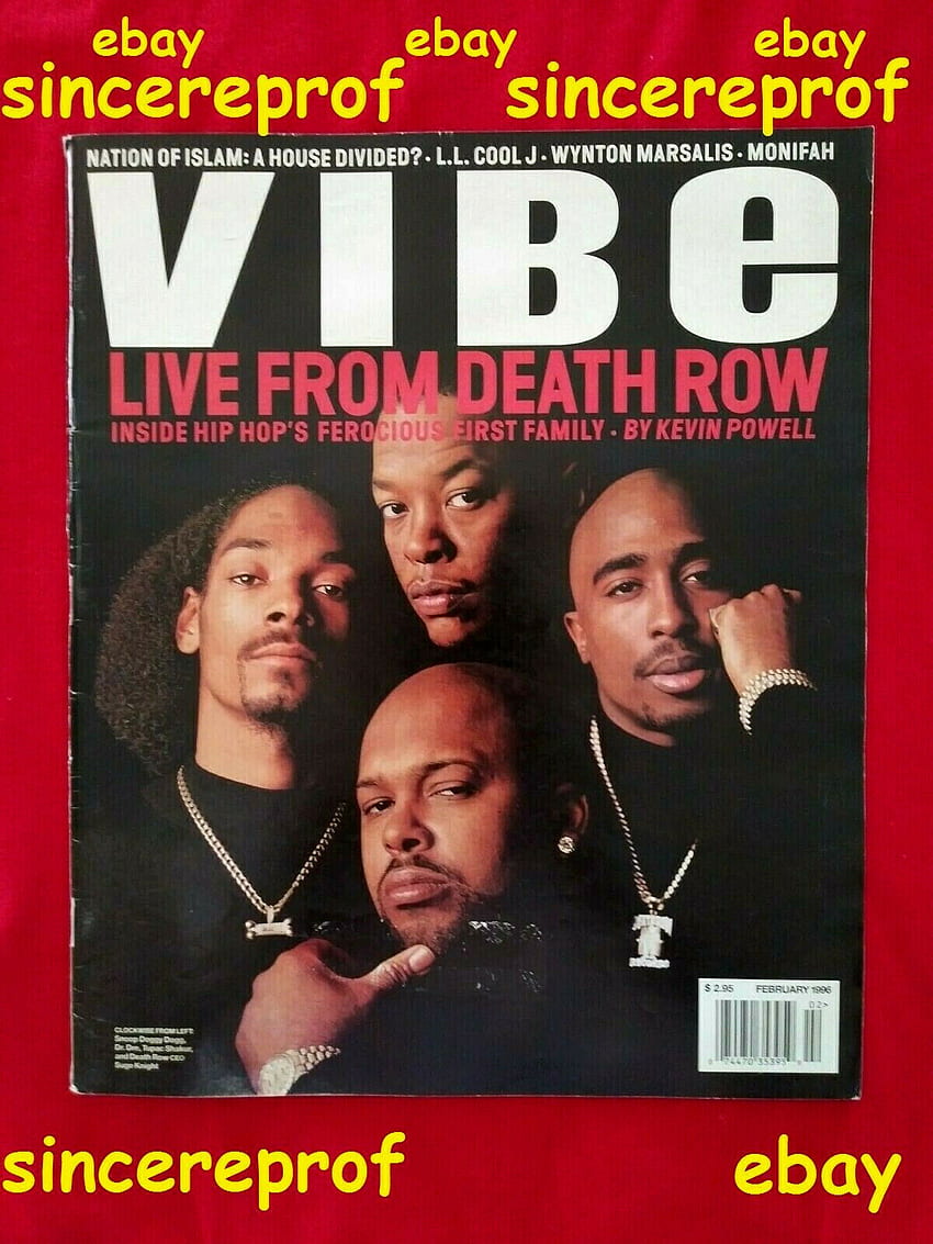 HOLY GRAIL 2 96 VIBE MAGAZINE DEATH ROW RECORDS SUGE KNIGHT TUPAC VINTAGE SNOOP HD phone wallpaper