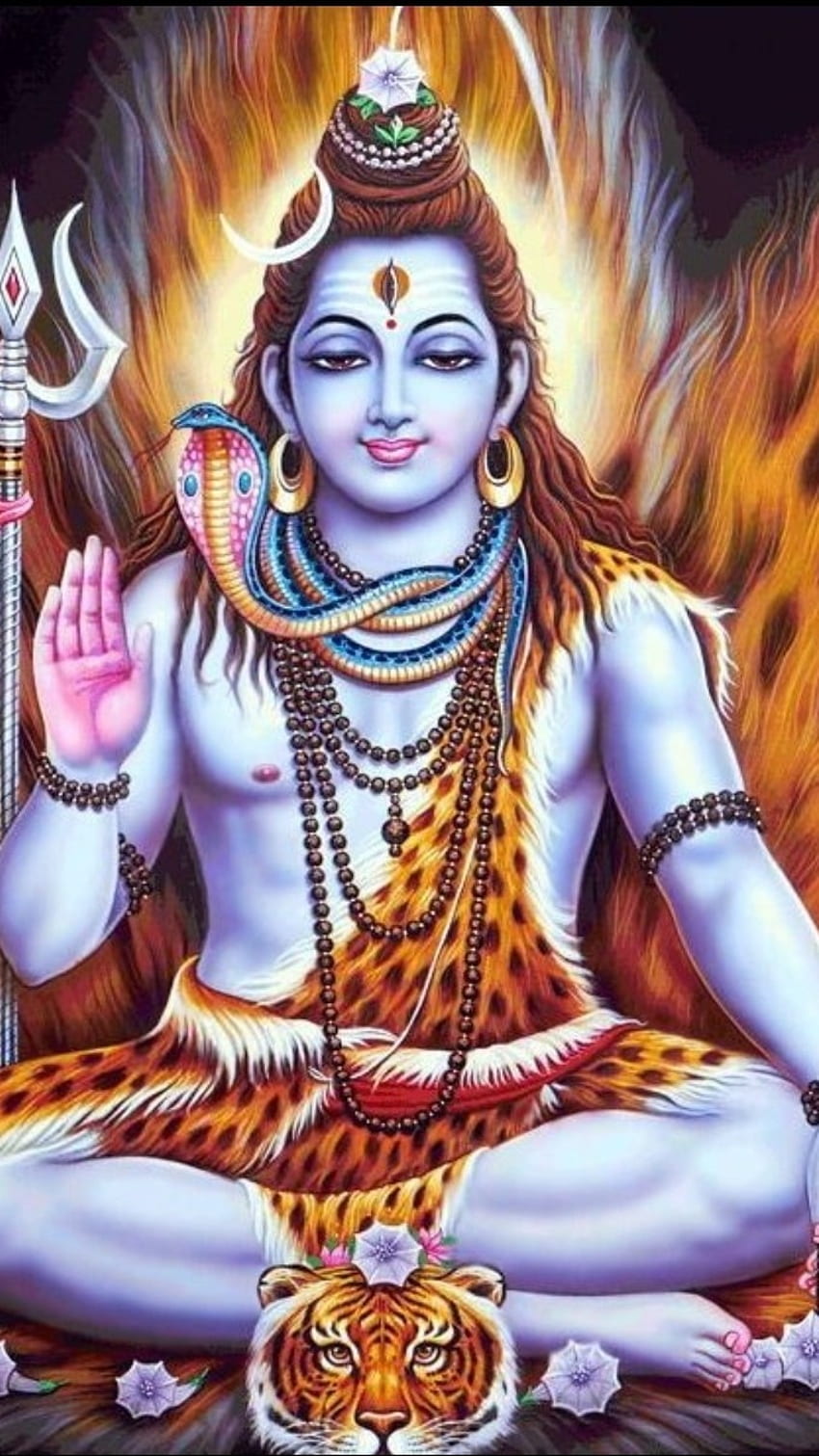 Lord Shiva Live, Bendiciones, Bhagwan Shankar fondo de pantalla del teléfono