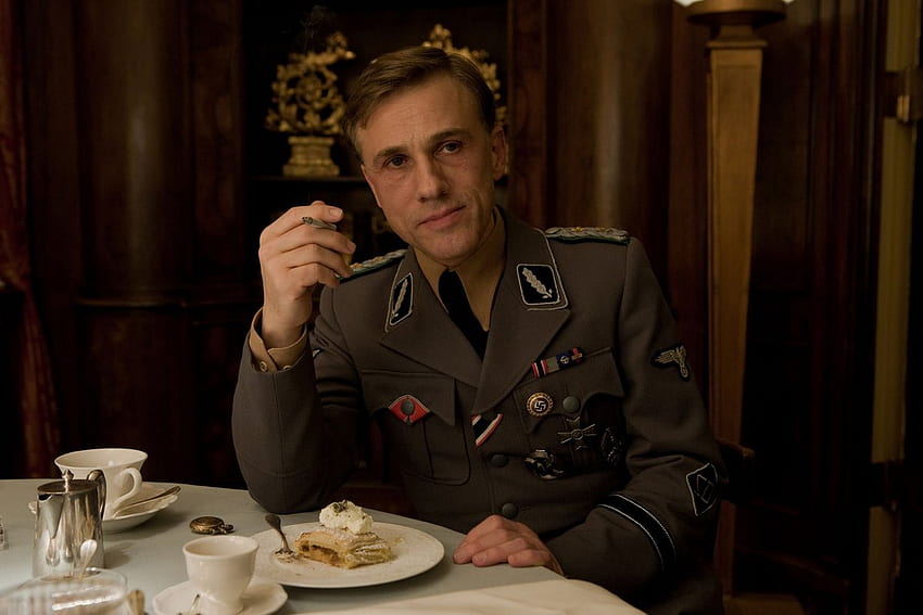 Christoph Waltz als Oberst Hans Landa - Inglourious Basterds HD-Hintergrundbild