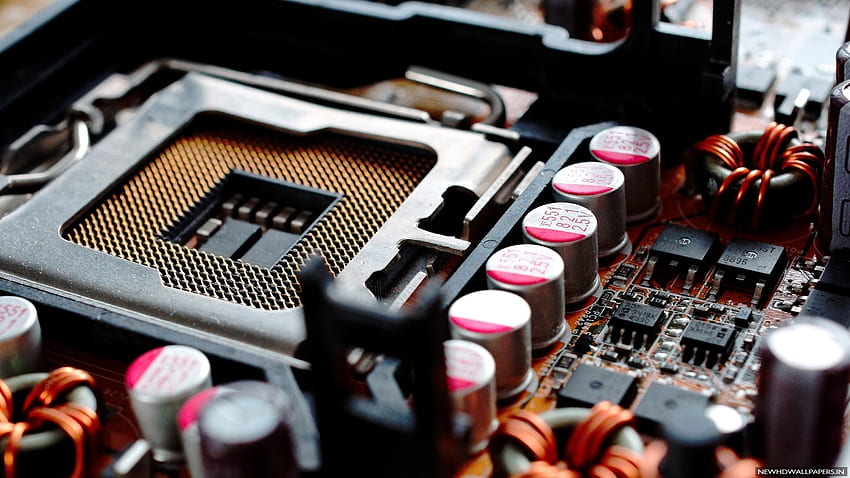 Motherboard-CPU-Sockel HD-Hintergrundbild