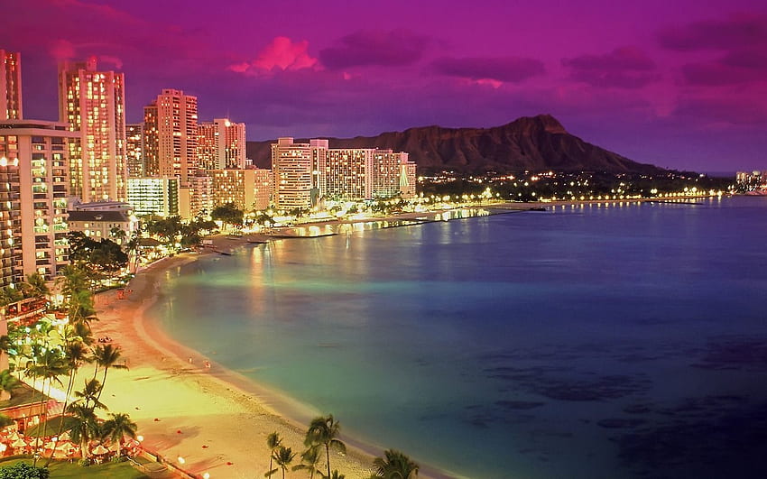 Waikiki beach United States World in jpg format for , Texas Coast HD wallpaper