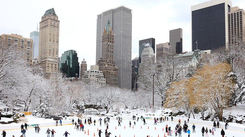 Коледа в Ню Йорк: 15 празнични неща за правене в Ню Йорк. Condé Nast Traveler, Светлините на Ню Йорк Зима HD тапет