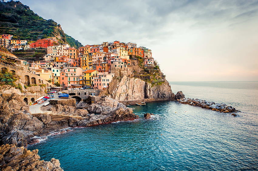 Cinque Terre, Italia Komputer Wallpaper HD