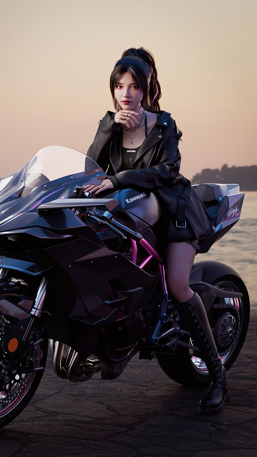 Cool Motor - MotoGP, motorcu, bad-girl, cool-asia HD phone wallpaper