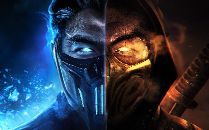 Mortal Kombat , Sub Zero, Scorpion, Games, Noob Saibot HD wallpaper