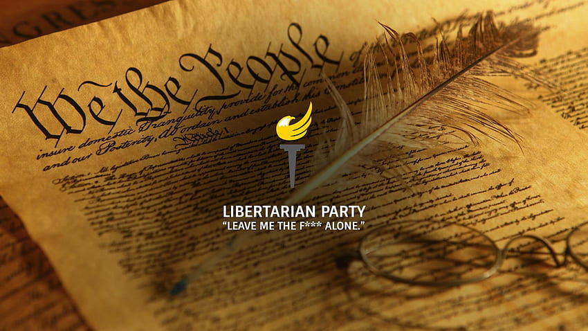 Mememade A Libertarian - Us Constitution - Sfondo HD