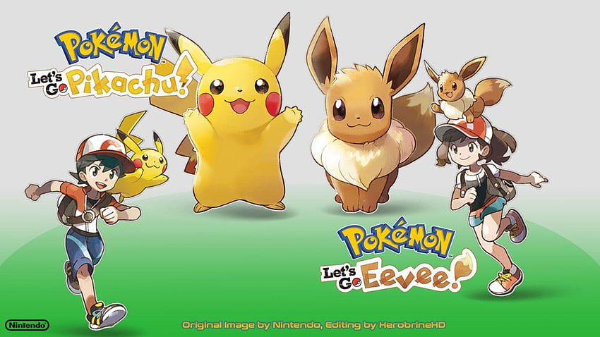 Pokémon: Let's Go, Pikachu! And Let's Go, Eevee!, Lets & Go HD wallpaper