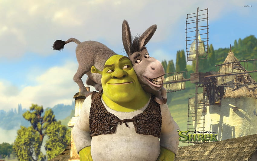 Shrek para sempre [2] - desenho animado papel de parede HD