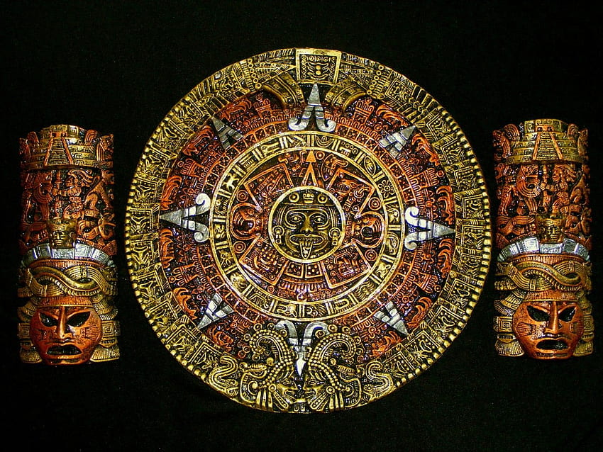 Aztec Calendar - Azteca Art - - , Aztec HD wallpaper