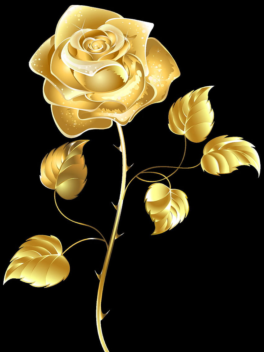 Ladynt dowling on GOLD! My favorite color. Gold flowers, Rose Gold Flowers  HD phone wallpaper | Pxfuel