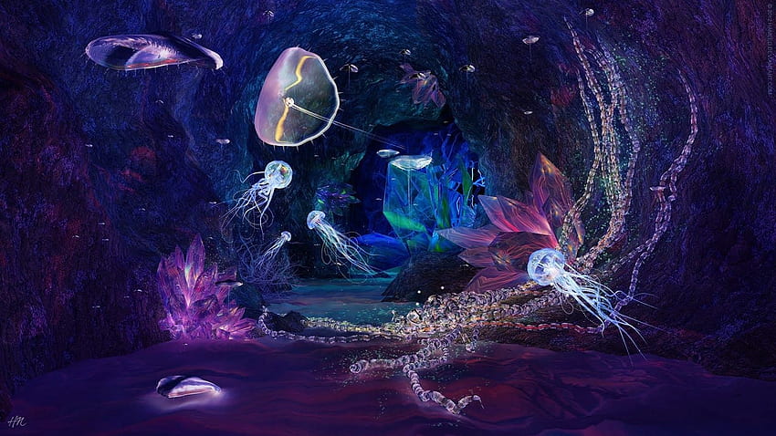 Deep Sea BackgroundWallpaper by JustR3D on DeviantArt