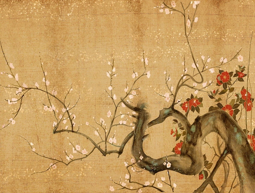 Asiatische Kunst44, Japanisch, Asiatische Kunst, Chinesisch, Gemälde HD-Hintergrundbild