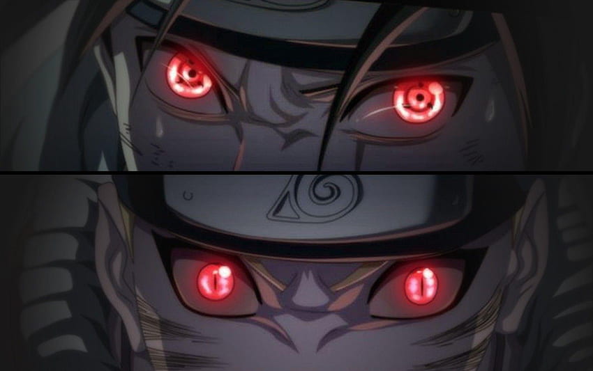Ojos de Naruto, ojos geniales de Naruto fondo de pantalla