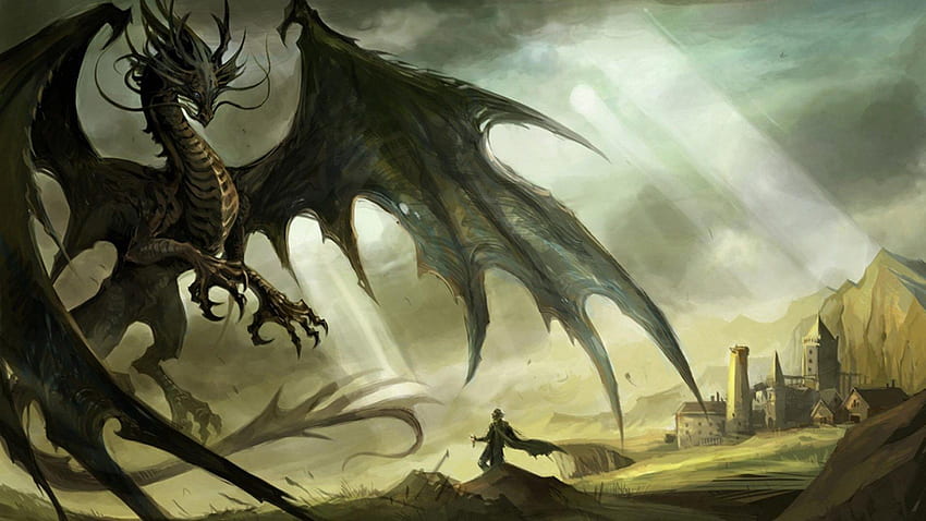 fantasy dragon . Ancient dragon, Dragon , Fantasy dragon, Book Dragon HD wallpaper