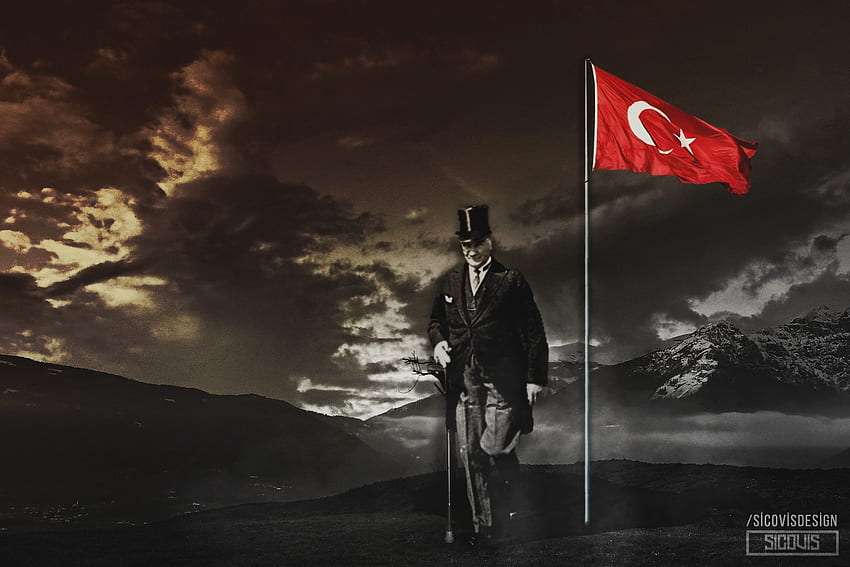 Mustafa Kemal Atatürk / dan Seluler Wallpaper HD