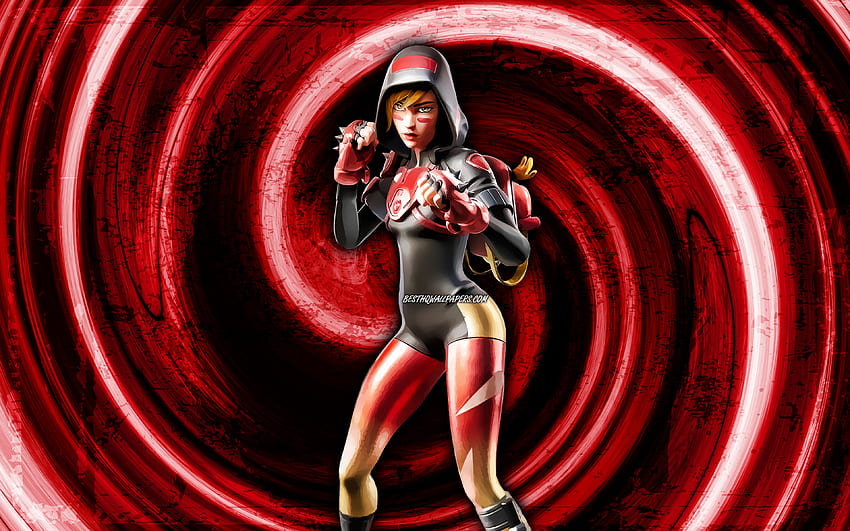 Dark Moxie Red Grunge Background Fortnite Vortex Fortnite Characters Dark Moxie Skin 8666