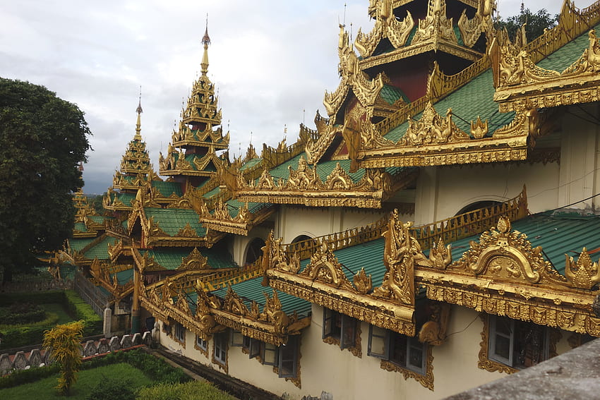 Title Religious Shwedagon Pagoda Myanmar Yangon - Burma - -, Myanmar Temple HD wallpaper