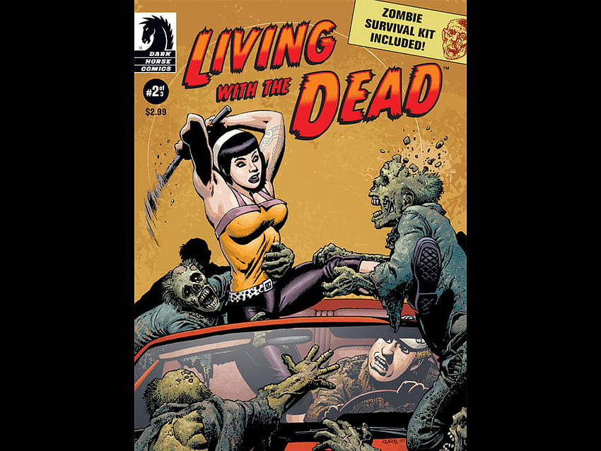 Living With The Dead、ゾンビ、ファンタジー、コミック、リビング、デッド 高画質の壁紙