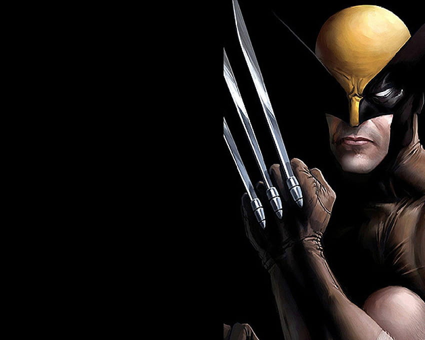 Wolverine, XMen, Marvel Comics, artigli, Logan Sfondo HD