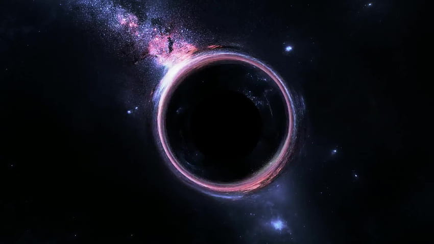 Черна дупка, тъмна дупка HD тапет