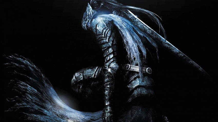 Dark Souls on, Kneeling Knight HD wallpaper